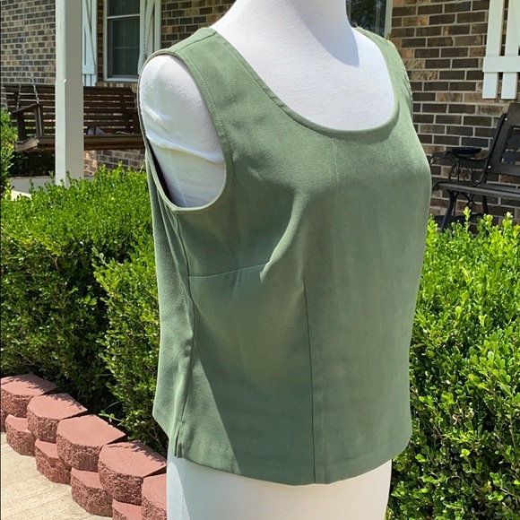 Miss Dorby Black Blazer and Green Top - Picture 6 of 8